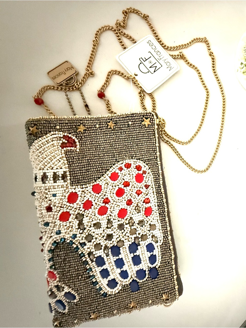 Mary Frances RARE Crossbody Bag Clutch NWT
